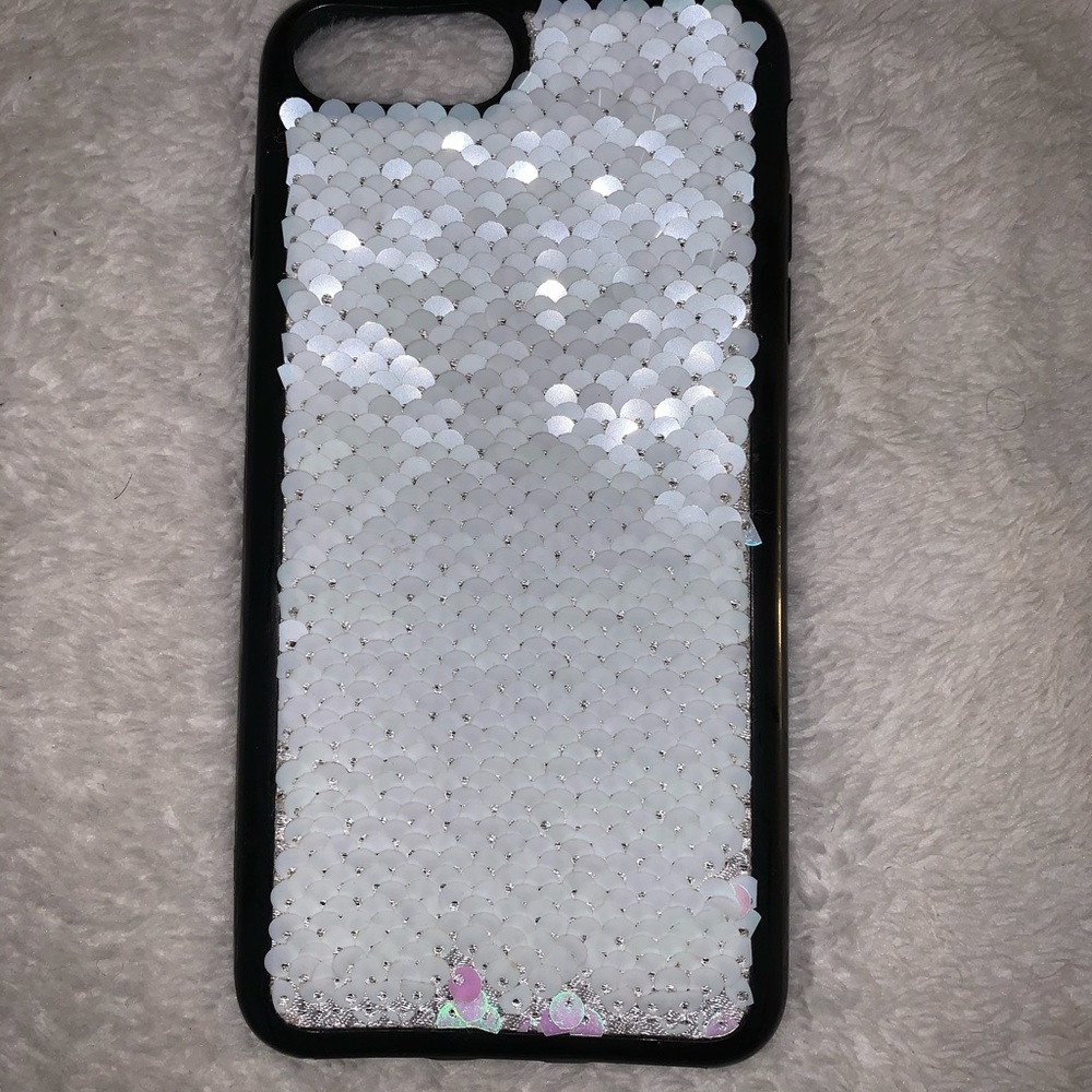 Iphone 8 Plus 2 Tone Sequin Case